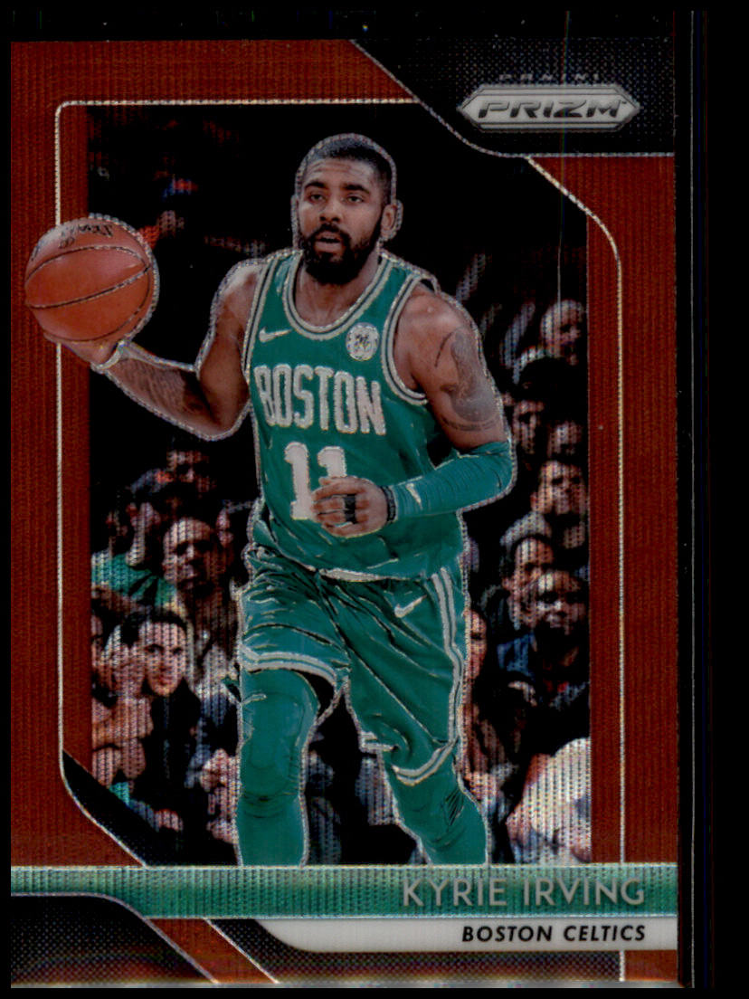 2018-19 Panini Prizm #98 Kyrie Irving Prizms Ruby Wave