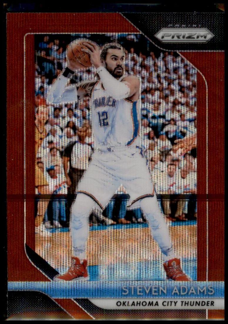 2018-19 Panini Prizm #69 Steven Adams Prizms Ruby Wave