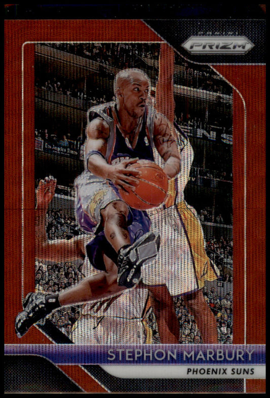 2018-19 Panini Prizm #265 Stephon Marbury Prizms Ruby Wave