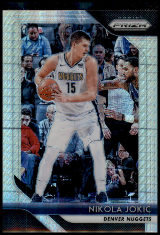 2018-19 Panini Prizm #92 Nikola Jokic Prizms Hyper