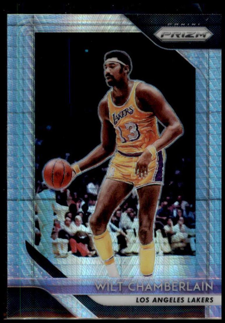 2018-19 Panini Prizm #205 Wilt Chamberlain Prizms Hyper