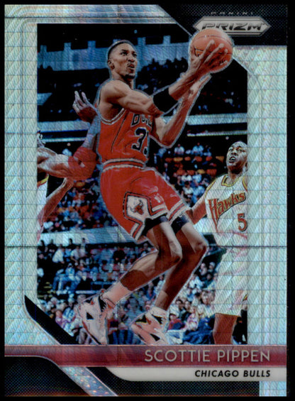 2018-19 Panini Prizm #65 Scottie Pippen Prizms Hyper