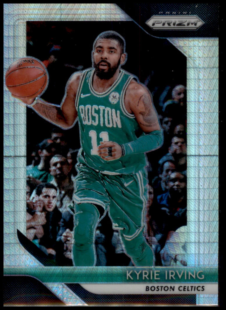 2018-19 Panini Prizm #9 Kyrie Irving Fireworks Hyper