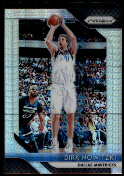 2018-19 Panini Prizm #2 Dirk Nowitzki Prizms Hyper