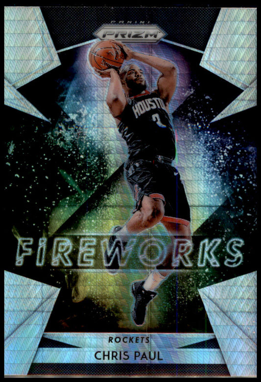 2018-19 Panini Prizm #15 Chris Paul Fireworks Hyper