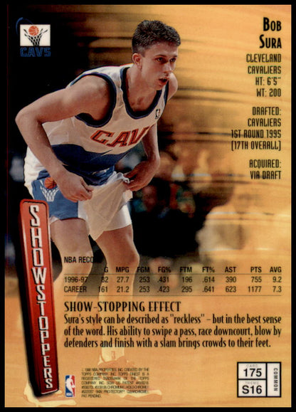 1997-98 Finest #175 Bob Sura