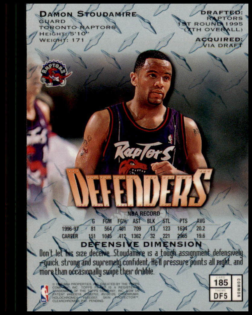 1997-98 Finest #185 Damon Stoudamire