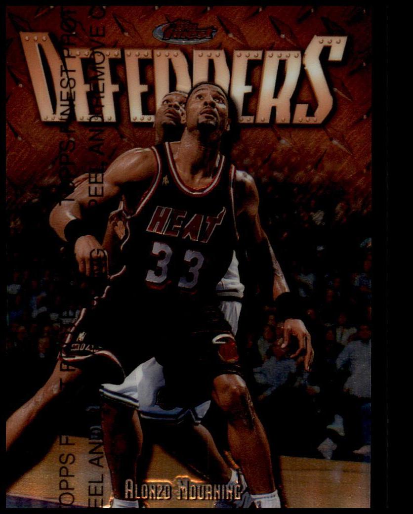 1997-98 Finest #192 Alonzo Mourning