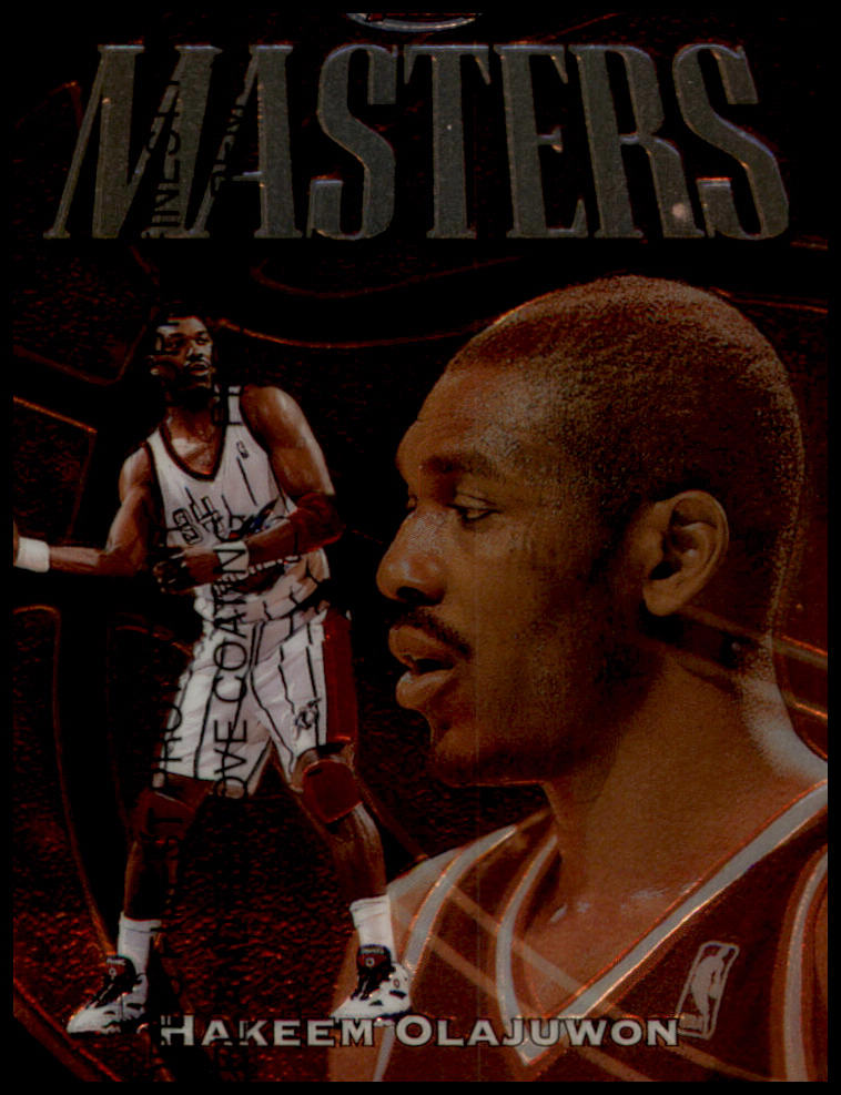 1997-98 Finest #195 Hakeem Olajuwon