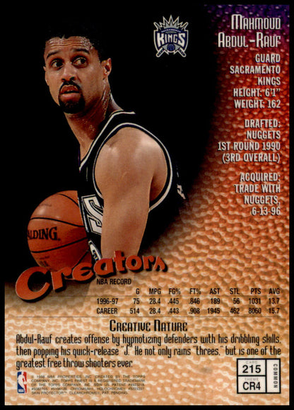 1997-98 Finest #215 Mahmoud Abdul-Rauf