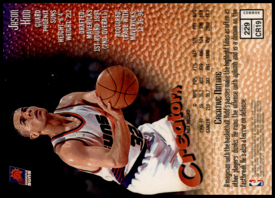 1997-98 Finest #229 Jason Kidd