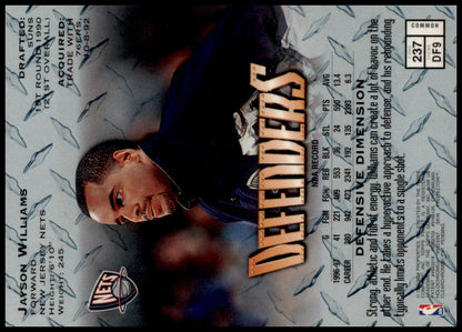 1997-98 Finest #237 Jayson Williams