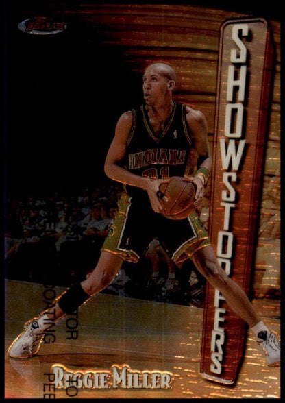 1997-98 Finest #240 Reggie Miller