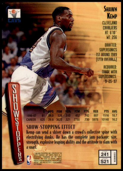 1997-98 Finest #241 Shawn Kemp