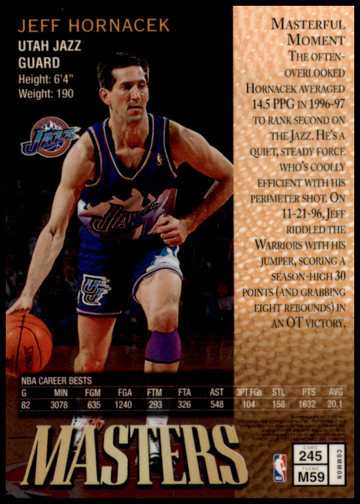 1997-98 Finest #245 Jeff Hornacek