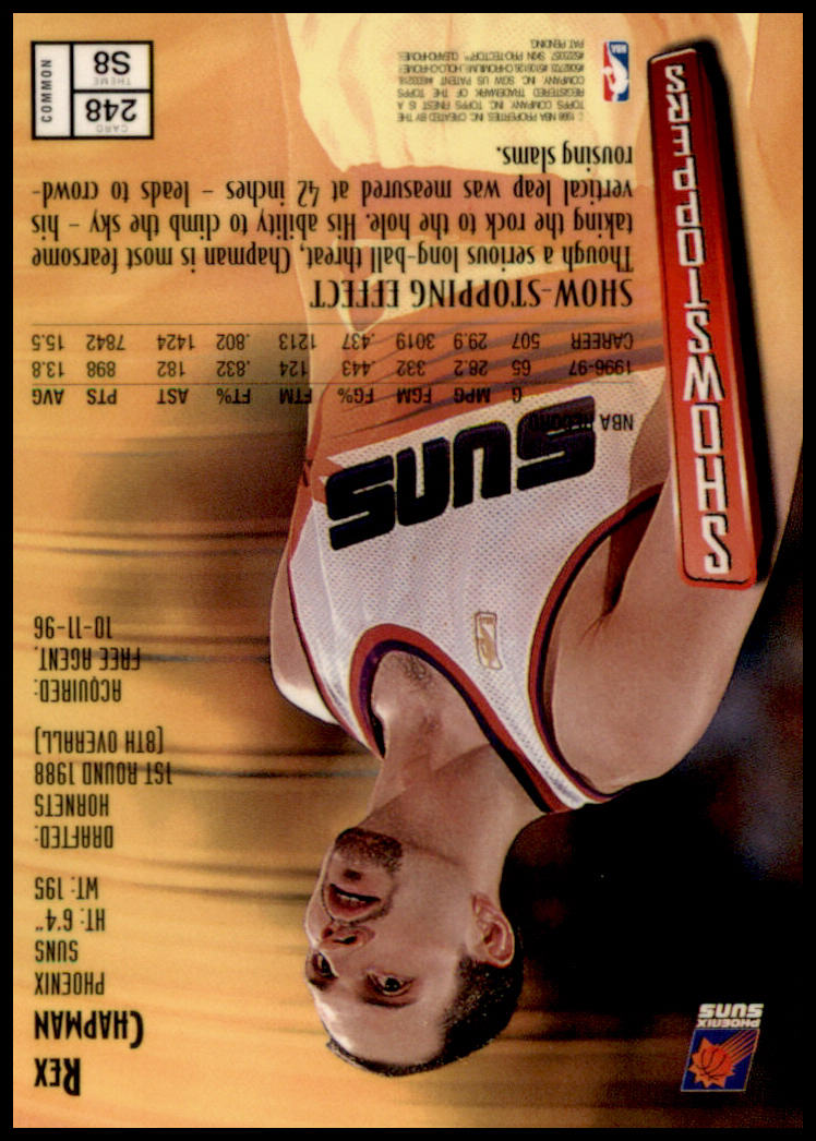 1997-98 Finest #248 Rex Chapman