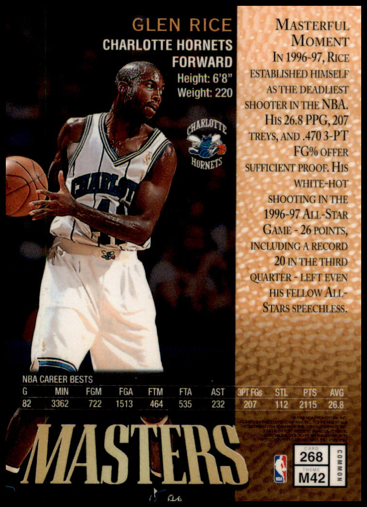 1997-98 Finest #268 Glen Rice