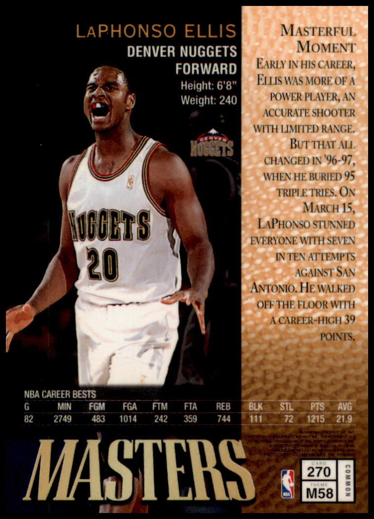 1997-98 Finest #270 LaPhonso Ellis