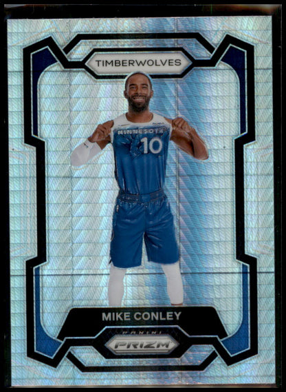 2023-24 Panini Prizm #57 Mike Conley Prizms Hyper