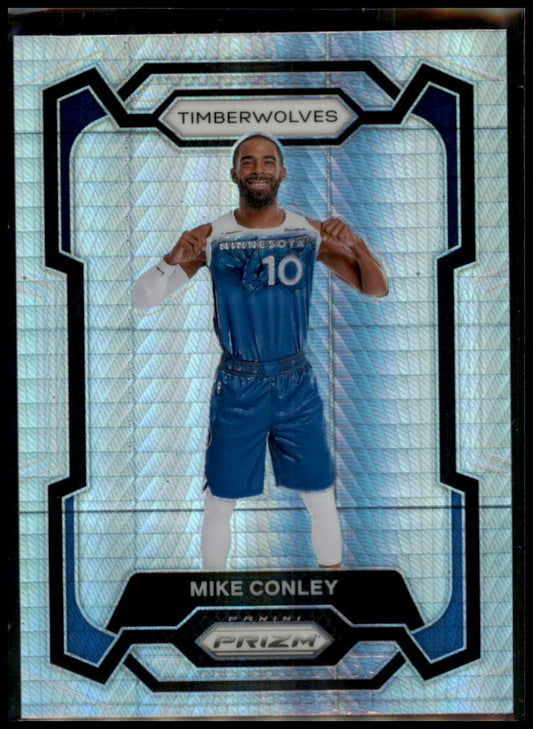 2023-24 Panini Prizm #57 Mike Conley Prizms Hyper