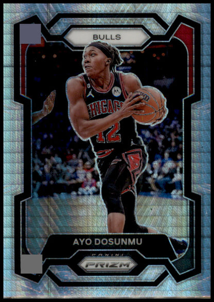 2023-24 Panini Prizm #275 Ayo Dosunmu Prizms Hyper