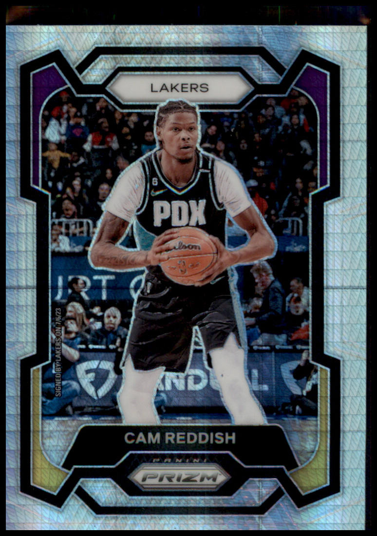 2023-24 Panini Prizm #230 Cam Reddish Prizms Hyper