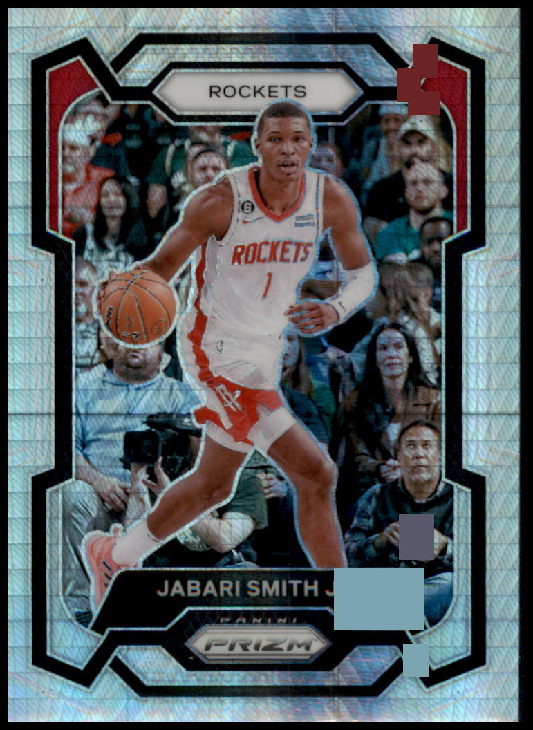 2023-24 Panini Prizm #49 Jabari Smith Jr. Prizms Hyper