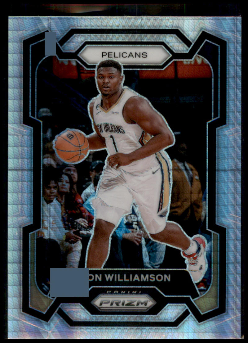 2023-24 Panini Prizm #27 Zion Williamson Prizms Hyper