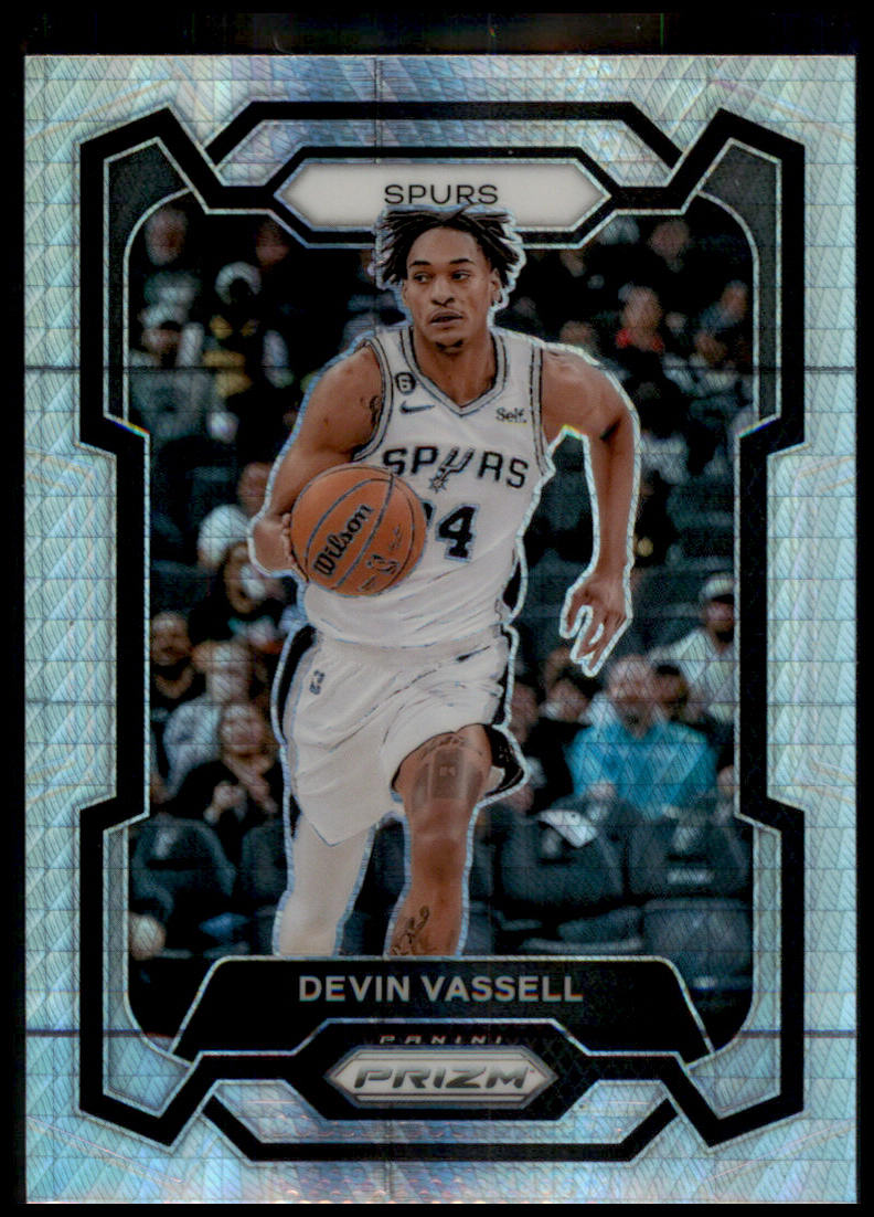 2023-24 Panini Prizm #95 Devin Vassell Prizms Hyper