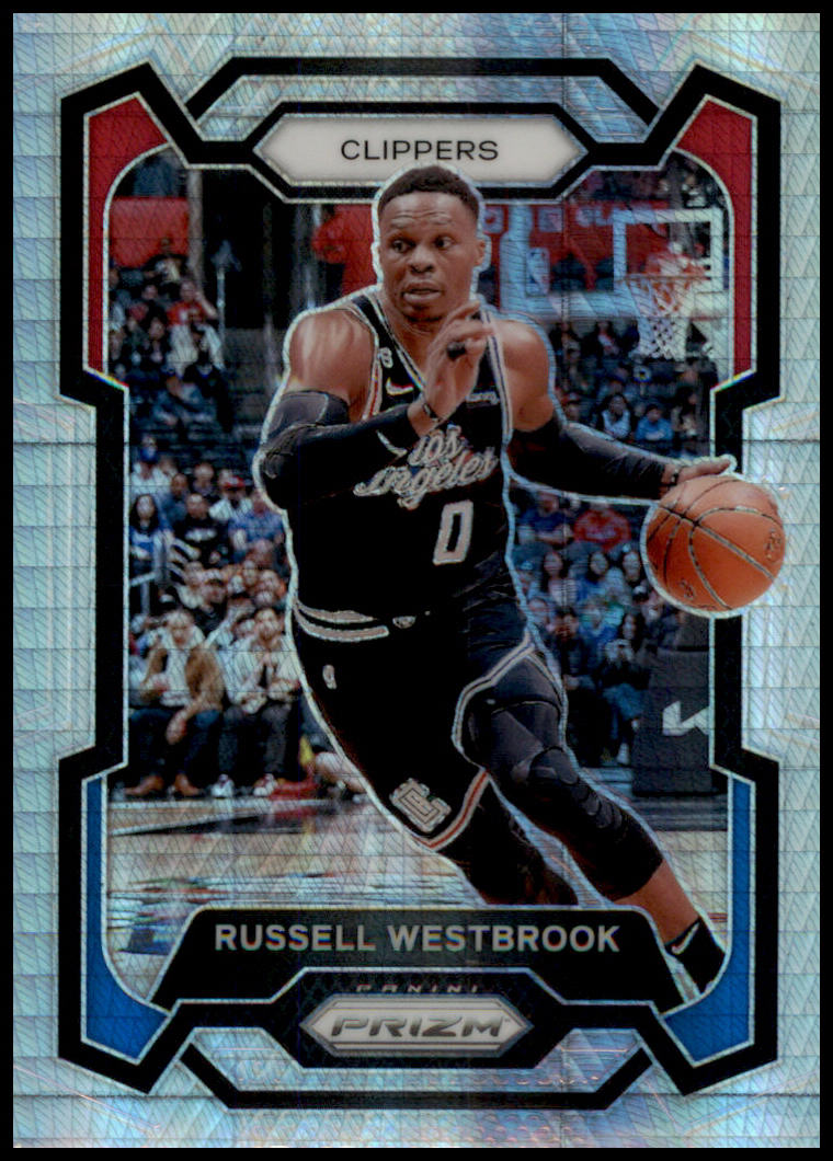 2023-24 Panini Prizm #39 Russell Westbrook Prizms Hyper