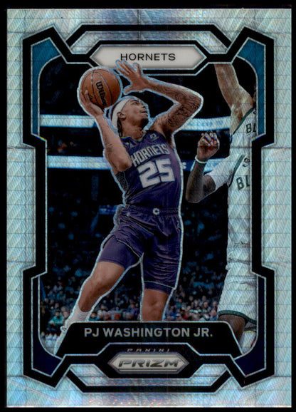 2023-24 Panini Prizm #117 PJ Washington Jr. Prizms Hyper