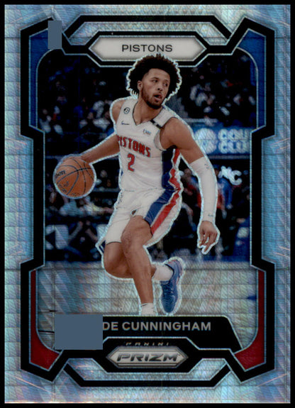 2023-24 Panini Prizm #11 Cade Cunningham Prizms Hyper