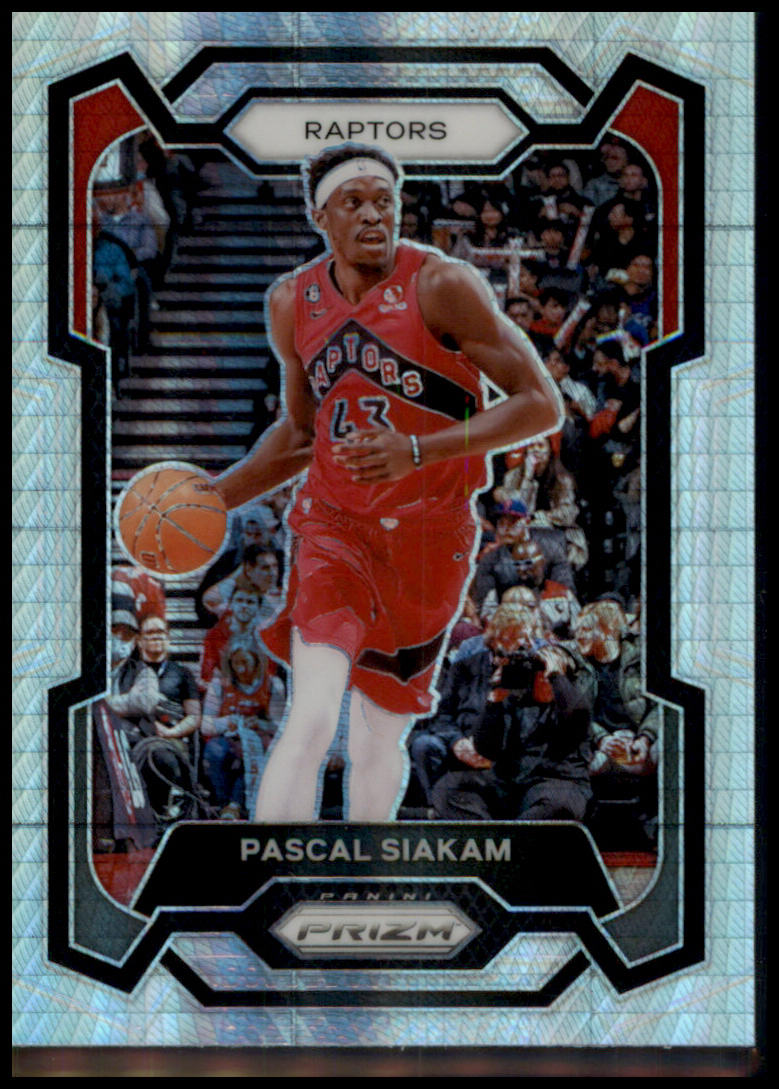 2023-24 Panini Prizm #30 Pascal Siakam Prizms Hyper