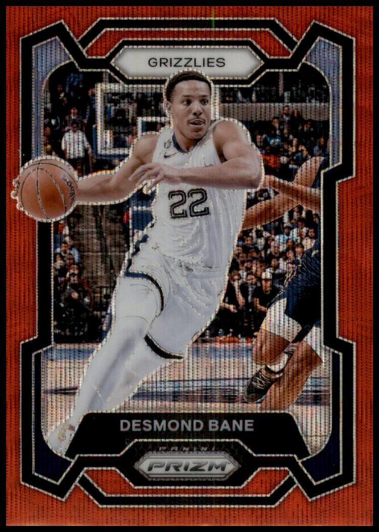 2023-24 Panini Prizm #105 Desmond Bane Prizms Ruby Wave