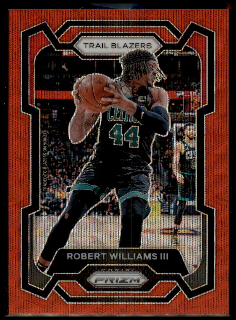 2023-24 Panini Prizm #209 Robert Williams III Prizms Ruby Wave