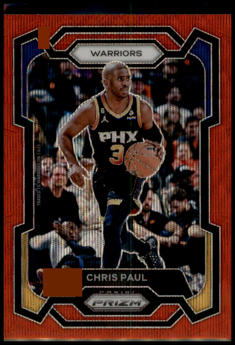 2023-24 Panini Prizm #99 Chris Paul Prizms Ruby Wave