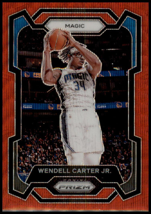 2023-24 Panini Prizm #279 Wendell Carter Jr. Prizms Ruby Wave