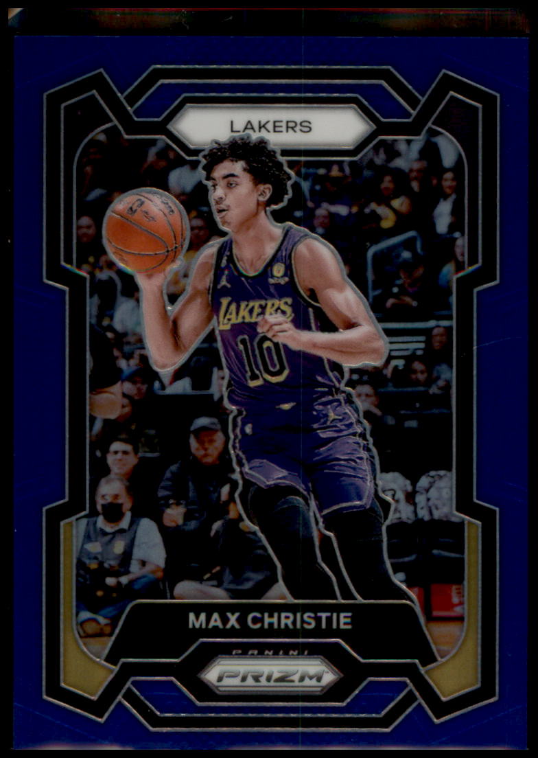 2023-24 Panini Prizm #123 Max Christie Prizms Blue #/199