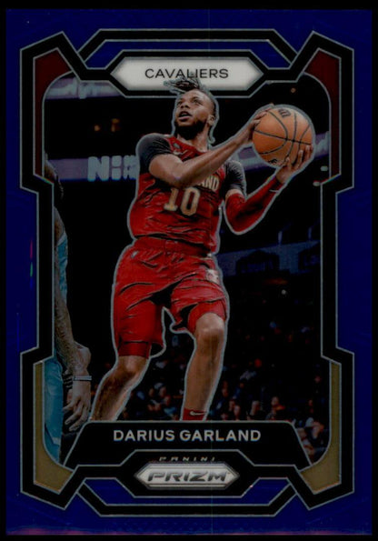 2023-24 Panini Prizm #81 Darius Garland Prizms Blue #/199