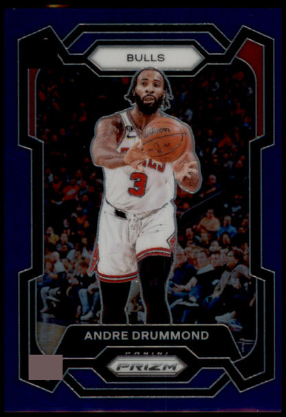 2023-24 Panini Prizm #256 Andre Drummond Prizms Blue #/199