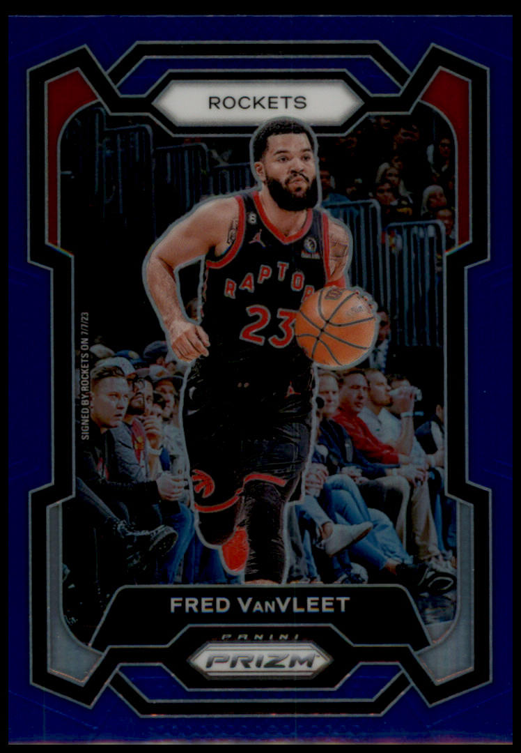 2023-24 Panini Prizm #97 Fred VanVleet Prizms Blue #/199