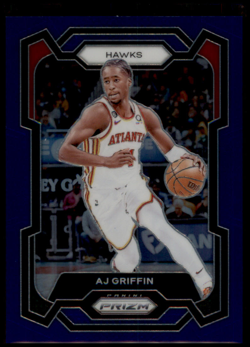 2023-24 Panini Prizm #266 AJ Griffin Prizms Blue #/199