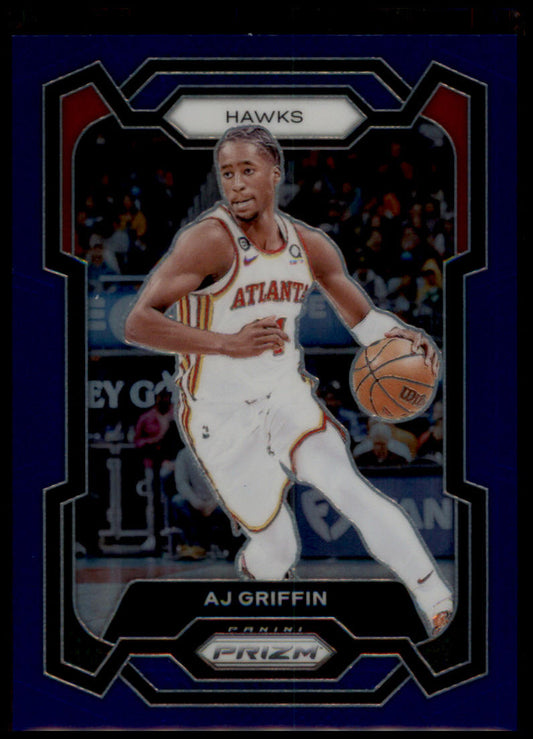 2023-24 Panini Prizm #266 AJ Griffin Prizms Blue #/199