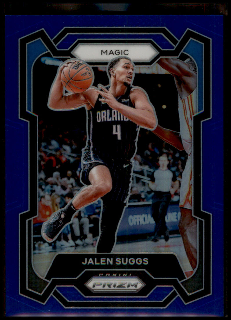 2023-24 Panini Prizm #74 Jalen Suggs Prizms Blue #/199