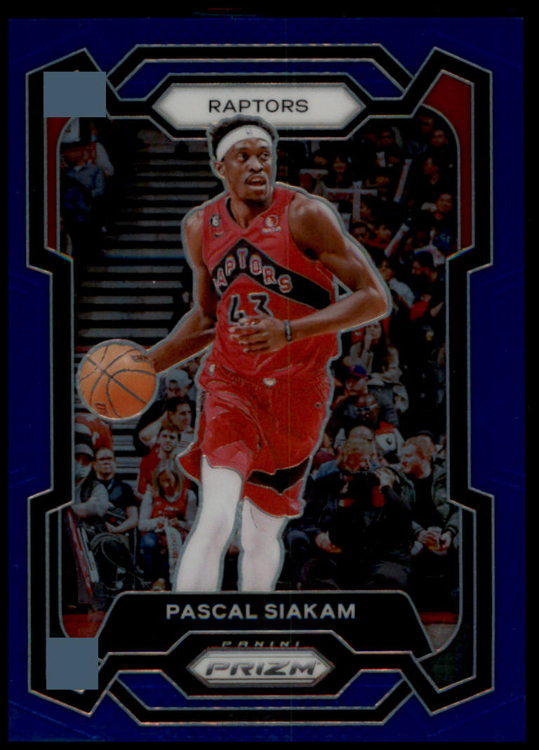 2023-24 Panini Prizm #30 Pascal Siakam Prizms Blue #/199