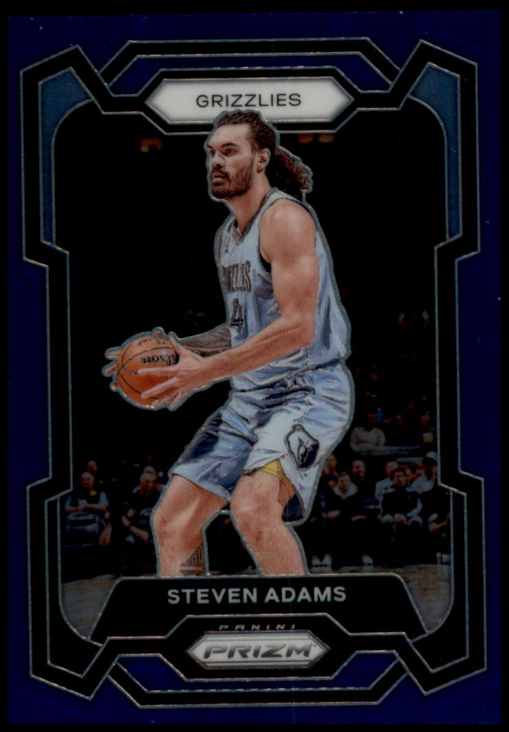 2023-24 Panini Prizm #205 Steven Adams Prizms Blue #/199