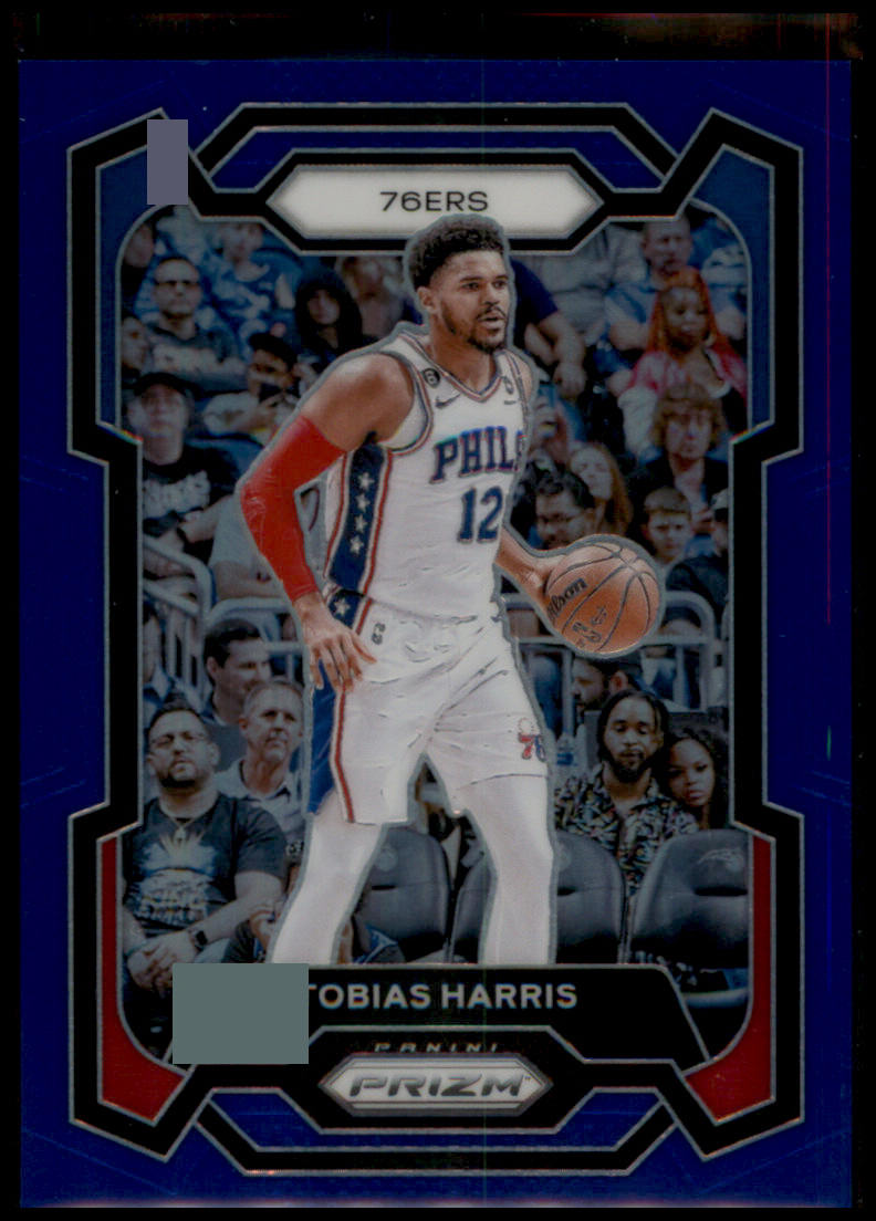 2023-24 Panini Prizm #88 Tobias Harris Prizms Blue #/199