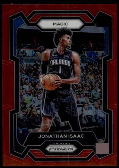 2023-24 Panini Prizm #288 Jonathan Isaac Prizms Red #/299