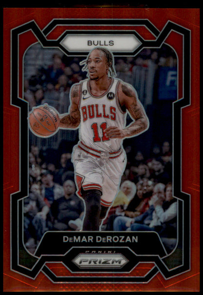 2023-24 Panini Prizm #36 DeMar DeRozan Prizms Red #/299