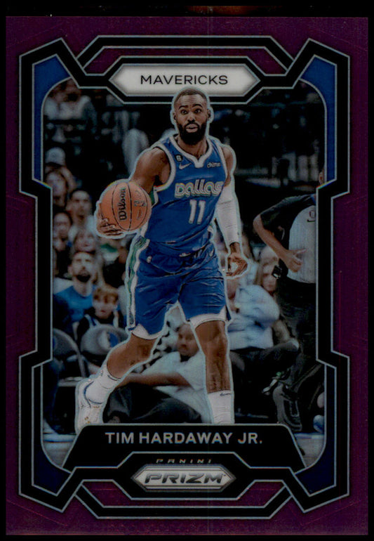 2023-24 Panini Prizm #69 Tim Hardaway Jr. Prizms Purple #/99